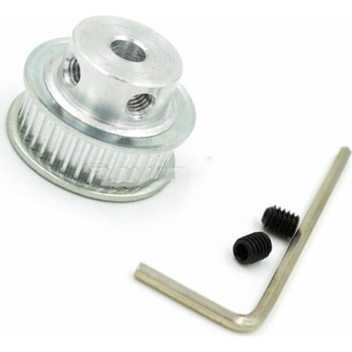 40 Teeth 2GT Timing Pulley 40T, Bore 5/6.35/8/10mm, Fit Width 6mm 2GT Timing Belt, 40T 40Teeth GT2 Pulley For 3D Printer