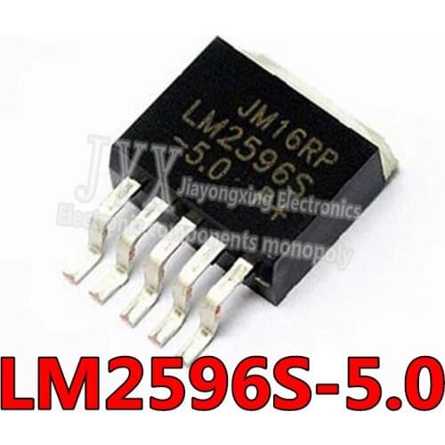10pcs LM2596S-5.0 TO263-5 LM2596SX-5.0 TO-263-5 LM2596-5.0 LM2596S-5