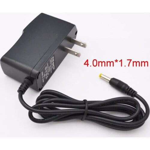 100PCS 12V 500mA 12V1A 9V 1A 6V 1A 5V 1.5A 5V 2A AC 100V-240V Converter Switching power adapter US Plug DC 4.0mm x 1.7mm