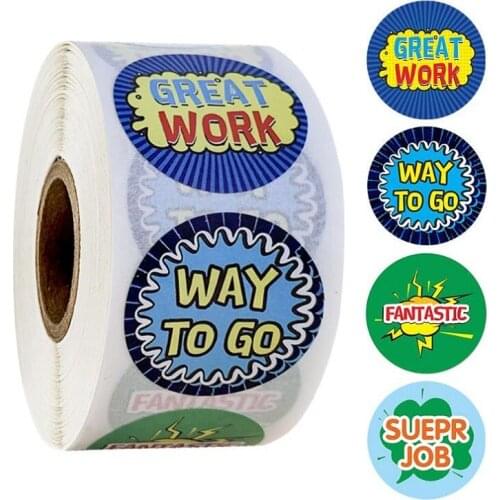 1500pcs Super Hero Reward Stickers Super Hero Designs scrapbook Paper Seal Students Kids stationery Stickers