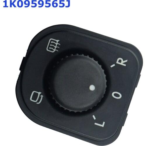 1K0959565J Window Adjust Knob Mirror Control Switch for VW Jetta golf 5 6 MK6 Tiguan Passat B6 CC Seat 2006-2014