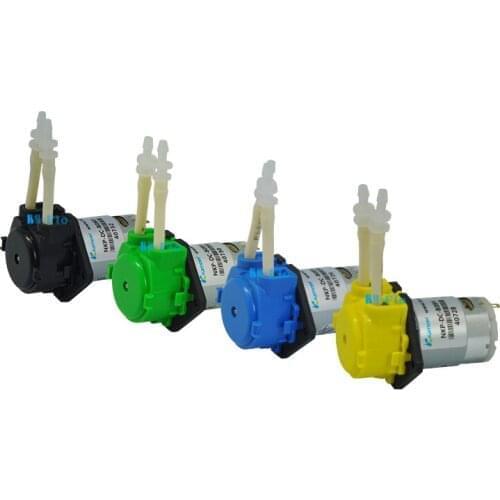 6pcs NKP 3V/6V/12V/24V Mini Peristaltic Pump DC Water Pump Aquarium Pump Dosing Pump