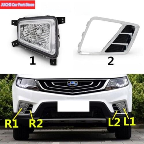 Car fog lamp, fog lamp frame for Geely Emgrand X7 EmgrarandX7,EX7 ,FC SUV,Vision X6,NL4