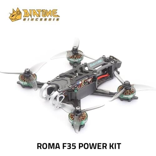 DIATONE Roma F35 3.5inch Power Kit 4/6S（NO VISTA INSIDE）FPV Drone With Mamba F7 DJI MK2 FC/40A ESC 20*20mm 2306.5 Motor
