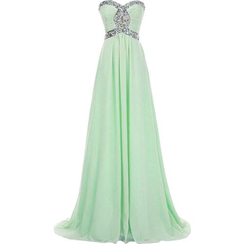 Long Bridesmaid Dresses Lace sequins Prom Dress Elegant Beading Embroidery Formal Gowns vestidos de gala Ladies Gown