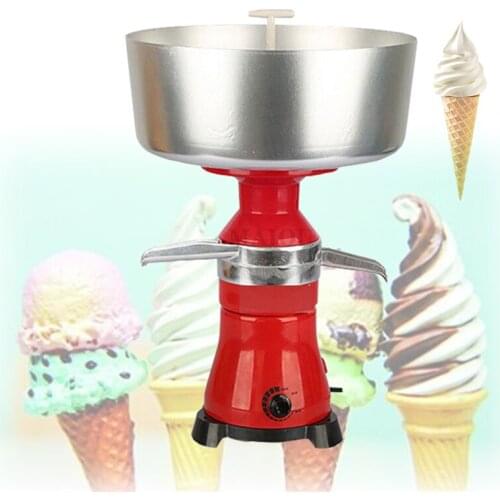 Fresh Milk Cream Electric Centrifugal Separator Metal 80L/h