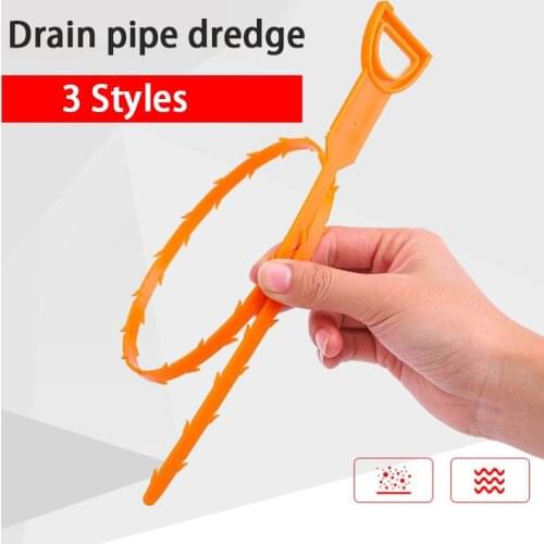 Bath Hair Sewer Filter Drain Outlet Kitchen Sink Anti Clogging Removal Tool