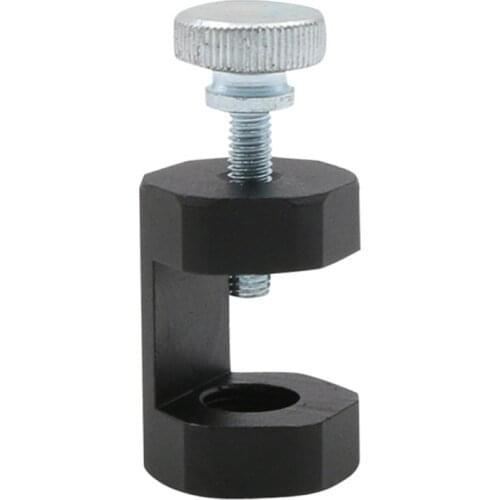 Spark Plug Gapper Tool 14mm, Universal Spark Plug Gapper Caliper Tool for threaded Spark Plug Adjust Gapping, Black QW