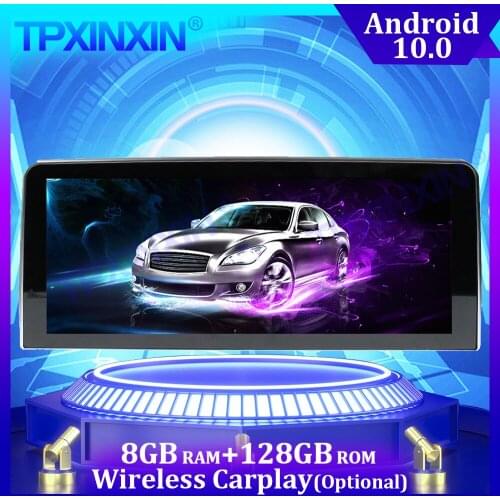 Android 10.0 8G+128G For BMW 3 Series 3GT/4GT 2013-2019 Multimedia Player Stereo Tape Recorder GPS Navi Auto Radio Head unit DSP
