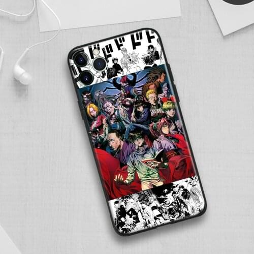 Phantom Troupe HxH Anime Hunter Glass Soft Silicone Phone Case for IPhone SE 6s 7 8 Plus X XR XS 11 12 Mini Pro Max Cover Shell