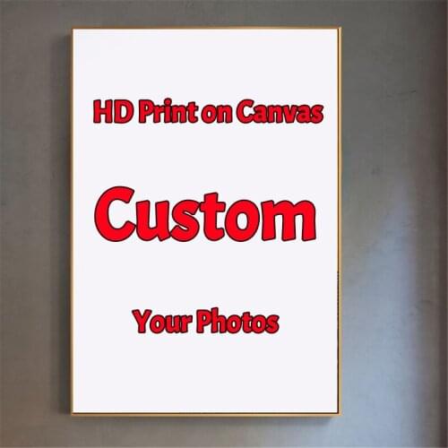 Custom Print Wall Art Canvas Painting Home Decoration Poster Unique Gift