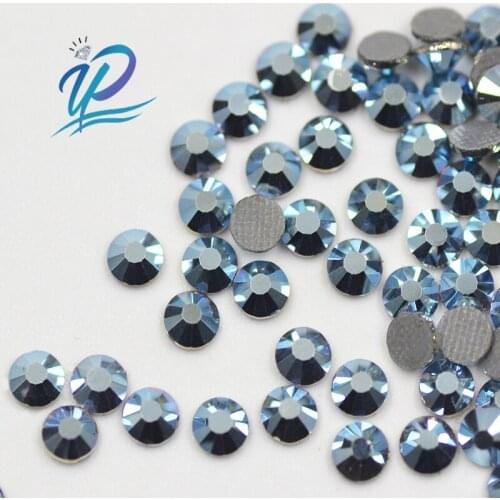 Upriver A++ New Color Ocean Heart Strass Hotfix Rhinestones ss10-ss30 Glass Iron on Rhinestone Use For Garment Accessories