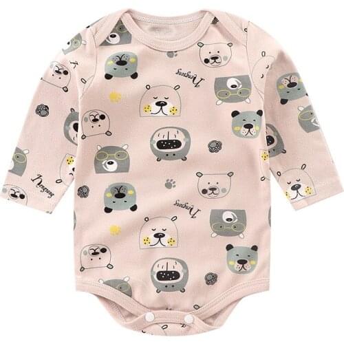 Baby Clothes Bodysuit Boys Clothes Girl Clothes Kids Long Sleeves Cotton Overalls Boys Girls Jumpsuits