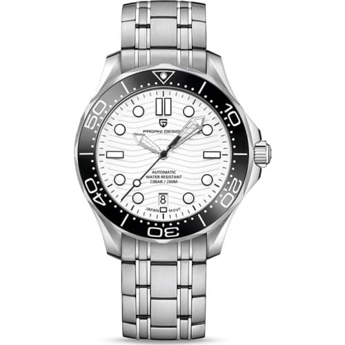 PAGANI DESIGN 2021 New upgrade Mens Mechanical Wrist watches brand luxury automatic watch men NH35 200M Dive clock Reloj Hombre