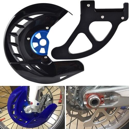 Front Rear Brake Disc Guard For Husaberg TE FE 250 300 350 390 400 450 501 570 2011-2014 For KTM SX SXF XC XC-F 125 250 300 350