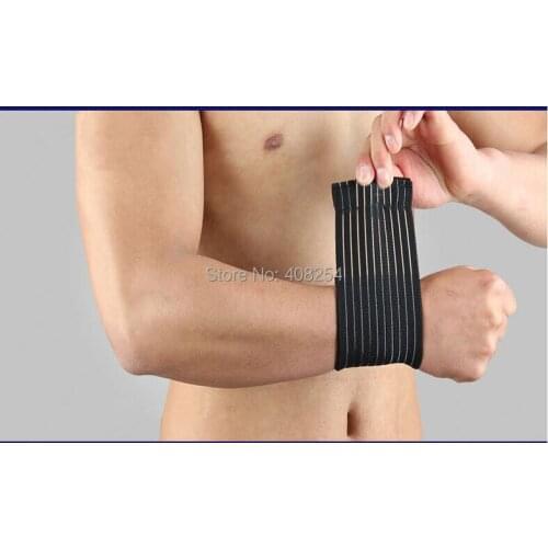 Hot Sport Wrist band Wrap Bandage Support Band Gym Strap Safety Crossfit wrap Elastic Support Sprain Strain