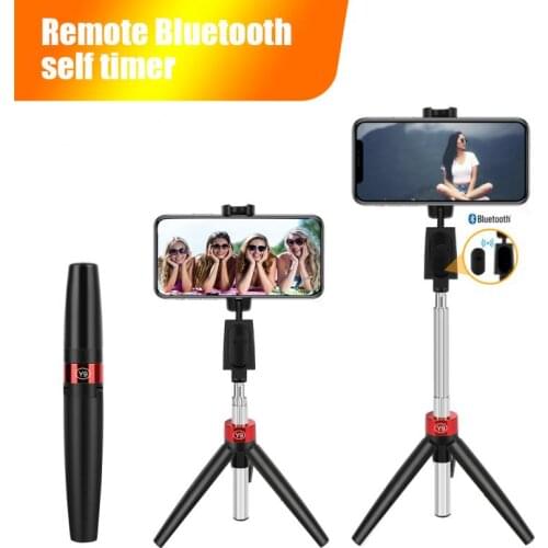 Y9 Y11 High Quality Wireless Bluetooth Selfie Stick Tripod Foldable Mini Tripod Expandable Monopod With Remote Control For Phone