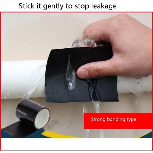 100x10cm Fiber Waterproof Tape Leak Seal Repair Waterproof Stop Performance Strong Super Adhesive Stop Leaks Fix Hose Repairs