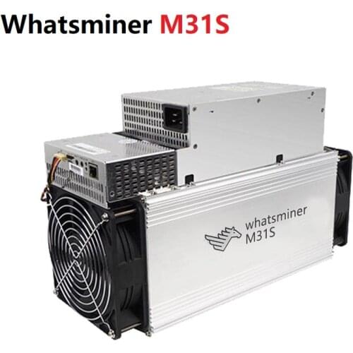 High Hashrate Whatsminer M31S For Bitcoin Mining Asic Miner 72T 74T 76T 78T 80T 82T With PSU