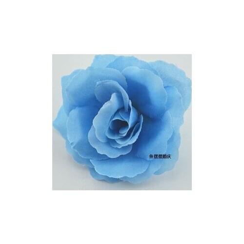 07 Home &wedding decoration artificial flowers 8CM Silk Flower Wedding flower decoration rose rose flower silk flower DIY