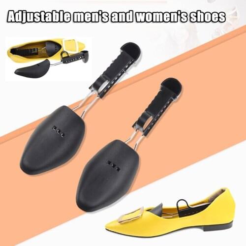 1 Pair Plastic Adjustable Shoes Stretcher Boot Support Shoe Tree Expander Extender Prevent Crease Wrinkle Deformat SN-Ho