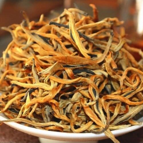 250g Chinese Yunnan Dian-Hong-tea Premium Dianhong Black tea Beauty Slimming Diuretic Down Three High toy