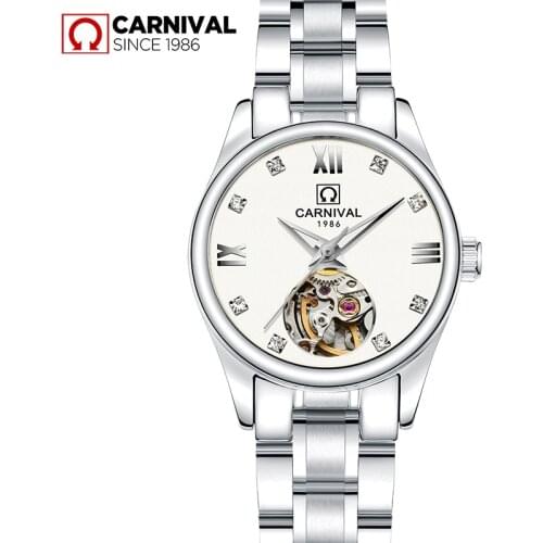 Carnival Ladies Watch Stainless Steel