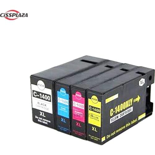 CISSPLAZA 12PCS PGI-1400XL compatible ink cartridge for Canon MAXIFY MB2340 MB2040 MB2140 MB2740 printer full ink PGI 1400