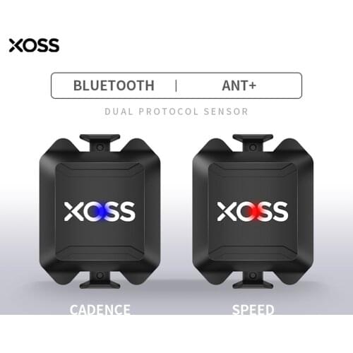 Xoss Speed Cadence Sensor ANT+ Bluetooth Speedmeter Compatible For Garmin iGPSPORT Bryton