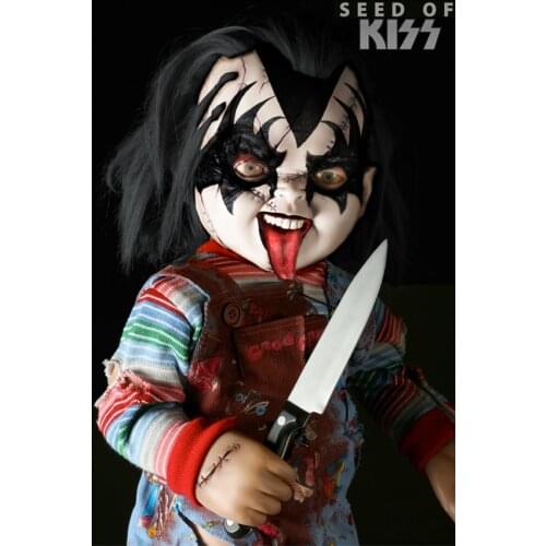 Chucky Kiss Horror Movie Art Silk Print Poster Wall Decor Room Painting