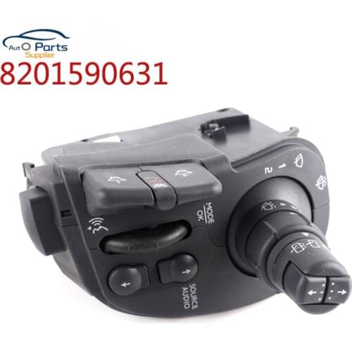 Radio & Wipers Steering Column Combination Switch For RENAULT CLIO III MODUS KANGOO OEM 8201590631 Car Accessories