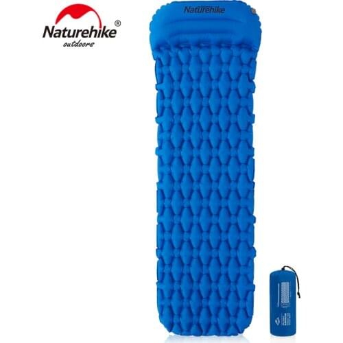 Naturehike Nylon TPU Camping Mat Sleeping Pad Lightweight Moistureproof Air Mattress Portable Inflatable Mattress NH19Z012-P