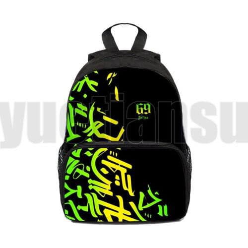 12/16 Inch Mini Bag Kindergarten 3D 6ix9ine Backpack Children Anime Tekashi 69 Bag Bookbag Kids Album GOOBA Small Backpack