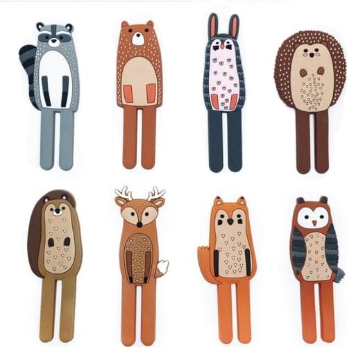 Cartoon Animal Fridge Magnets Photo Wall Cute Souvenir Gifts Home Refrigerators Decor Magnetic Sticker Stationery Toy