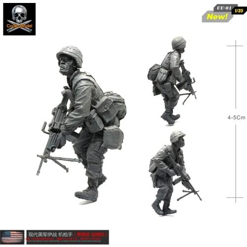 1/35 Resin Kits U.s. Marine Corps Model Self-assembled UU-01