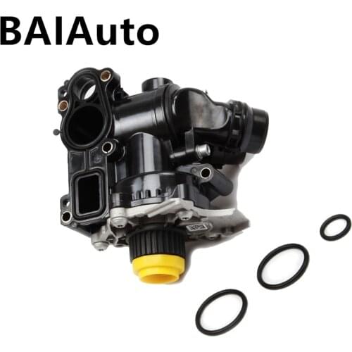 OEM EA888 Engine Water Pump Whole Assembly For VW Golf Jetta Passat B7 Tiguan Audi A4 A5 A6 Q3 Q5 1.8/2.0T 06H121026AB 06H121026