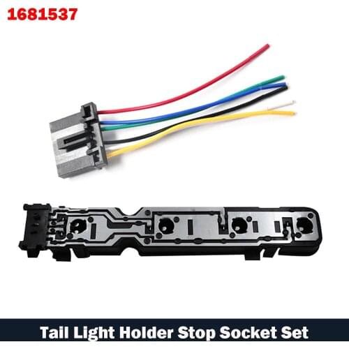 Car Tail Light Holder Stop Socket Rear Tail Light Bulb Circuit Board Replacement For Ford Transit Mk7 1681537 6C1113N004AB