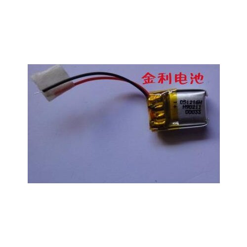 3.7V polymer lithium battery, 601417 120MAH small toy, Bluetooth mini speaker, remote control aircraft