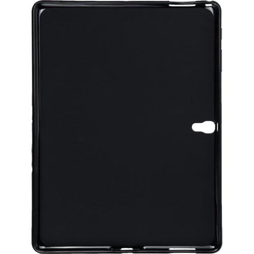 QIJUN Tab S 10.5 Silicone Smart Tablet Back Cover For Samsung Galaxy Tab S 10.5 inch SM-T800 SM-T805 Shockproof Bumper Case