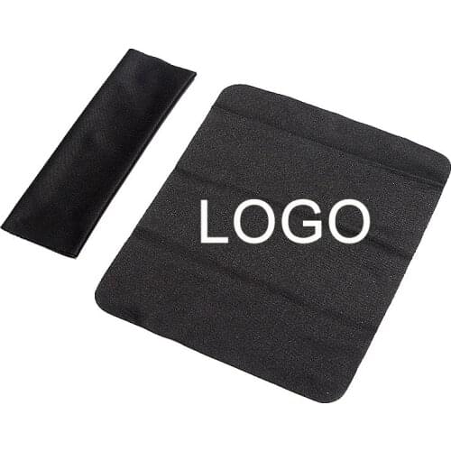10pcs/set Sunglasses Cloth Microfiber Cleaner Cloths Cleaning Sunglasses Lens Clothes Black Eyeglasses Cloth Can Customized LOGO