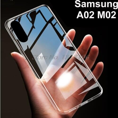 For Samsung Galaxy A02 Case Silicone Cover Soft TPU Phone Coque Back Shell Protector Bumper For Samsung Galaxy M02 Funda Etui