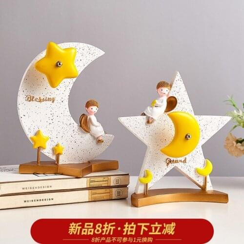 Nordic creative TV cabinet wine cabinet music box small ornaments girl lovely room living room home desktop decorations