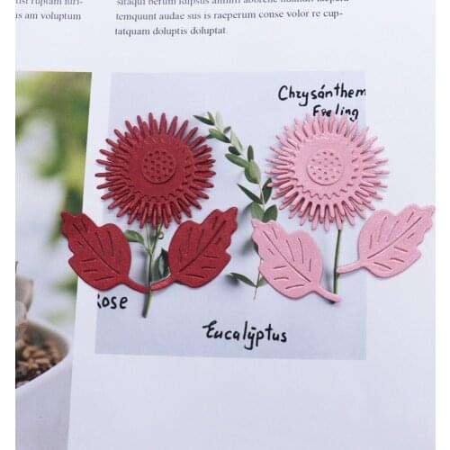 Cutting Dies Flower Stamps For Scrapbooking Stamping Metal Die Cut Card Making Mold And Die Cutting Photo Album Embossing Folder