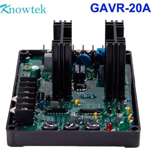 Universal 20A Blushless AVR GAVR-20A Automatic Voltage Regulator for Genset Generator