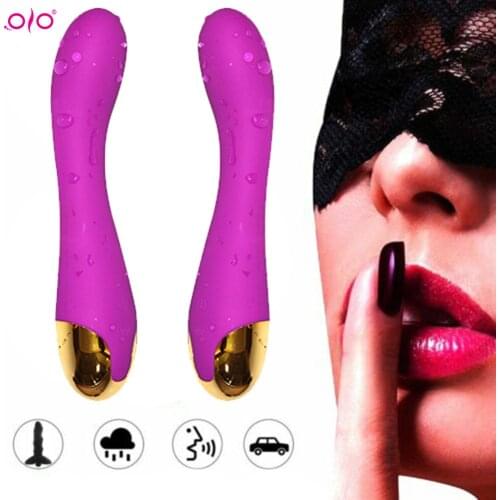 OLO Clitoris Vibrator USB Recharge Magic Wands AV Vibrator Massager Sexual Wellnessy Erotic Sex Toy for Women Adult Product