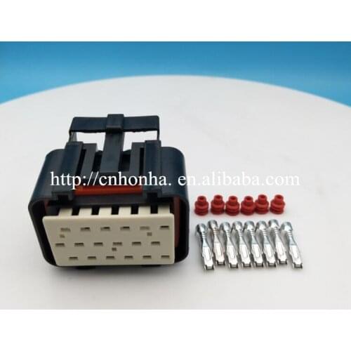 18 pin female Motec M8 ECU PCB CDI automotive motorcycle car fuel injector EFI engine waterproof auto connector 344106-1