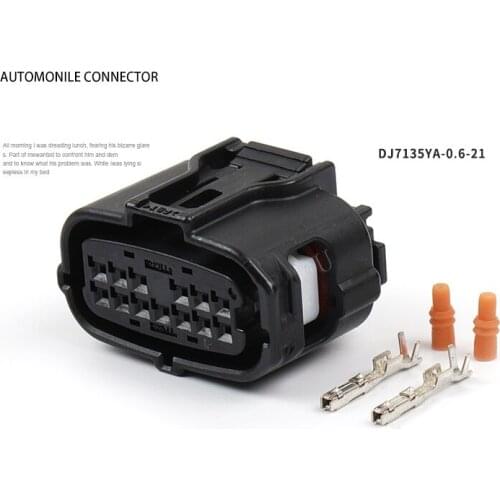 20 /100 Set Suitable for Toyota gearbox front bumper radar wiring harness plug DJ7135YA-0.6-21 With terminal 6189-6985
