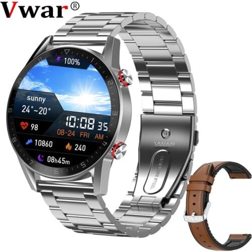 Bluetooth Call Men Smart Watch AMOLED Screen 4G Memory Music Player Smartwatch For Android IOS Phone Waterproof Fitness Tracker