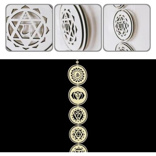 Wood Fashion Wood Meditation Hanging Decorative Lightweight Hanging Ornament Chic for Meditation Room