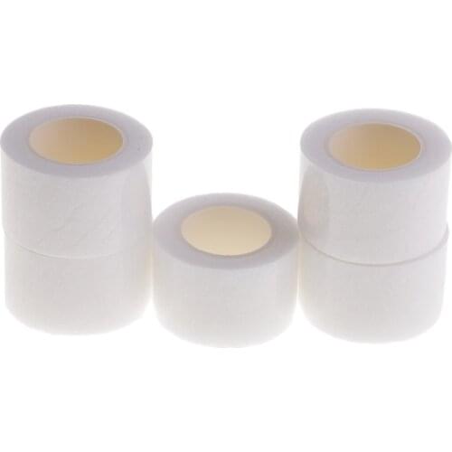 5 Rolls Hot Melt Adhesive Web Double Backing Ribbons Curtains Hemming Broken of Cloths Fabric Arts DIY Crafts